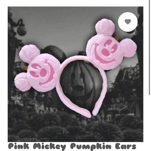 Main St Kari Pink Pumpkin Ears